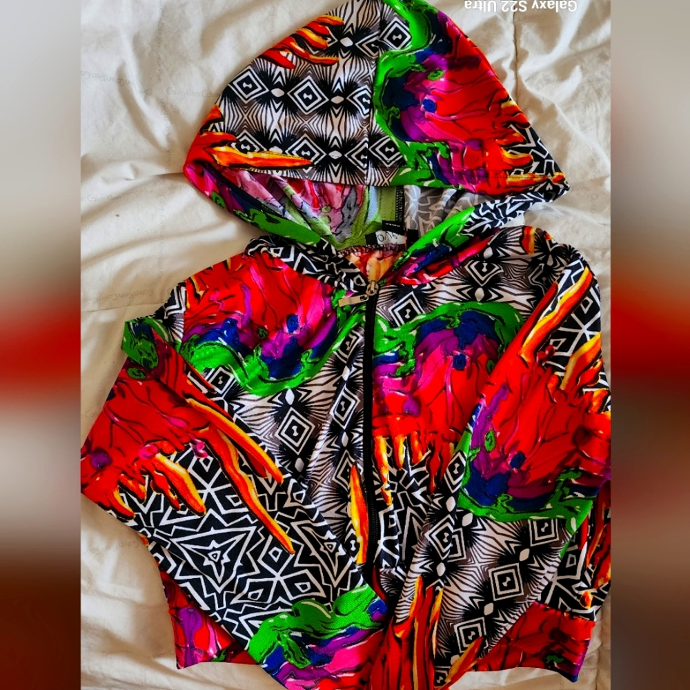 Cropped hoodie